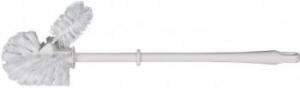 Separate toilet brush with side brush