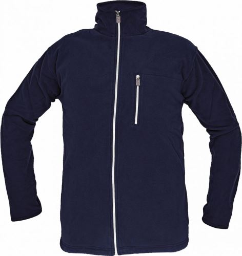KARELA fleece jacket, unlined, navy