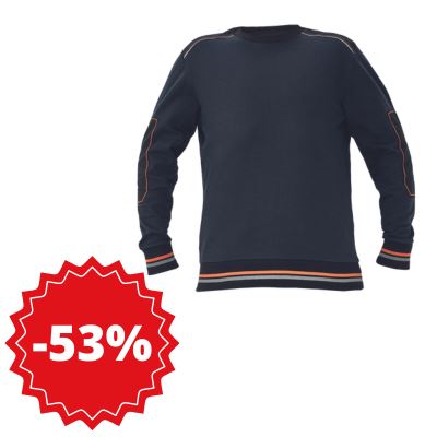 Sweatshirt KNOXFIELD anthracite/red, size M