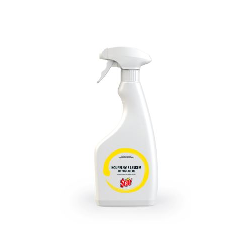 STAR koupelny s leskem Fresh & Clean, s rozprašovačem, 500ml