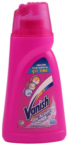 VANISH Oxi Action, for stains, liquid, 1L, pink