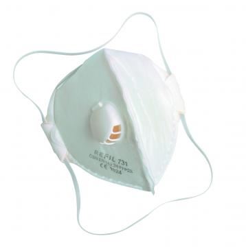 Respirator REFIL 731, FFP2, stock. with valve.