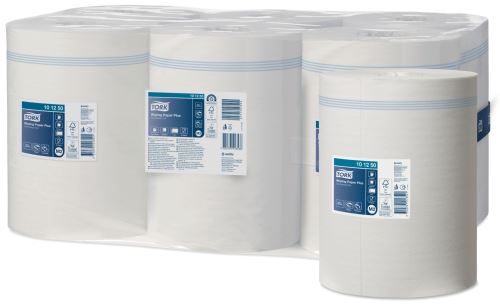 Tork Paper towel Plus - medium. unwinding, 2 ply, 457 sts, 1 x 6, white