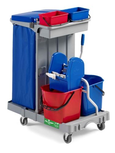 Filmop Multicar ALPHA 1104, 2 x 15L, 4 x 4L, plastic, bag holder
