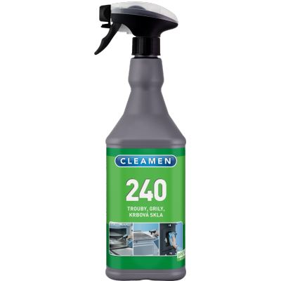 CLEAMEN 240 for ovens and grills, burns, 1L