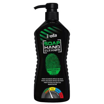 ISOFA SOAP - Professional workshop hand soap, 550g, with pump (green)