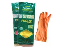 Rubber gloves PROLIX long, size S -7, standard