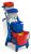 Filmop Cleaning cart VEGA 2 x 14L, 2 x 4L, bag holder, plastic