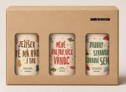 Christmas gift package I. (dishes, soap, perfume)