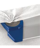 Filmop Mop holder, aluminum/plastic, 40 cm, with Velcro straps (1)