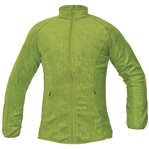 YOWIE women, fleece jacket green