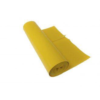 Resealable bag yellow 80, 100 x 120 cm, 5 pcs/roll, 15 pcs/crab.