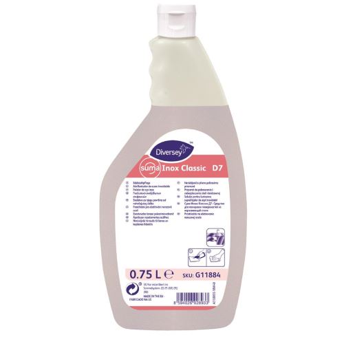 SUMA Inox Classic D7, for stainless steel, 750 ml, caring