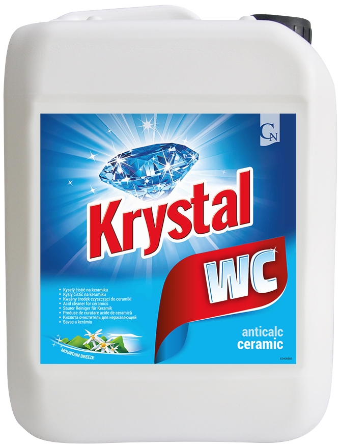 Krystal wc antikalk, 5l, modrý