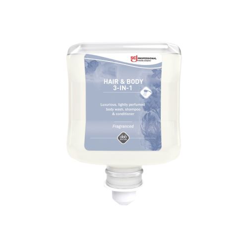 Luxusní šampon Hair & Body 3-in-1, s kondicionérem pro tělo a vlasy, 1 L