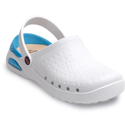 Obuv pantofle EVA SOFT OB SRC, bílá, vel. 39