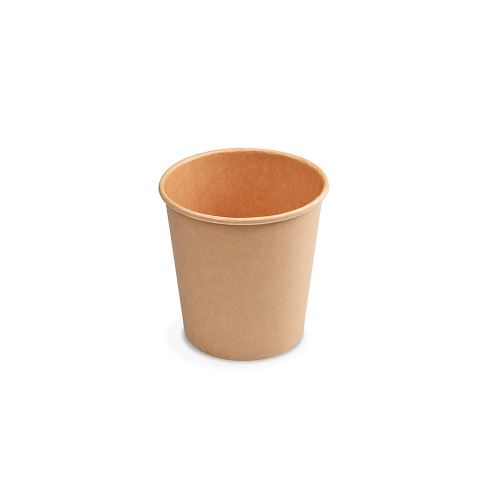 Brown paper cup 200ml, S, dia. 73mm / 76420, 50 pcs