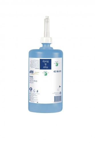 Tork liquid soap for hair and body