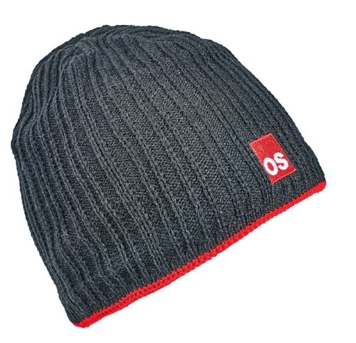 Čepice GISLEV, pletená, černá, vel. XL/XXL