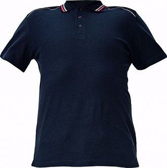 Polo shirt KNOXFIELD, anthracite/red, size L (53750)