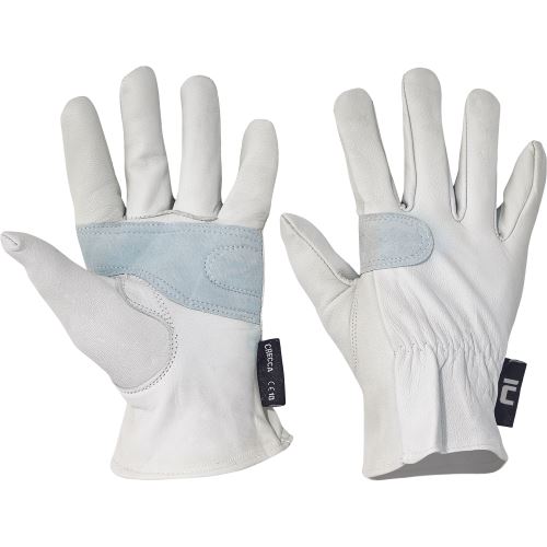 CRECCA gloves, full leather, No. 9