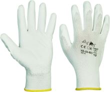 Gloves knitted FF BUNTING LIGHT HS-04-003 hand. white, size 11