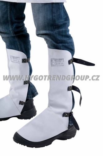 TACORA welding gaiters, with fastening straps
