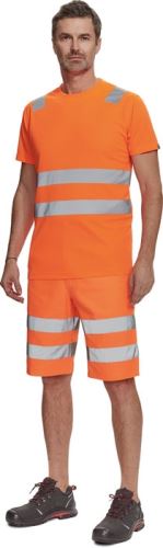 T-shirt reflective TERUEL HV, orange, size L
