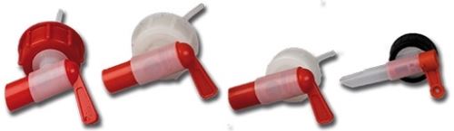 DIN61 drain cock for a 25 L canister