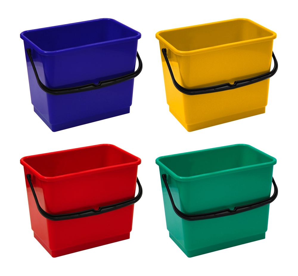 Filmop vědro 4 l, plast, červené