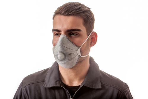 Molded respirator REFIL 1041, FFP2 molded with exhalation valve