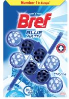 Bref WC blok koule Blue Aktiv, 2x50g, Chlorine Bref WC blok koule Blue Aktiv, 2x50g, Chlorine