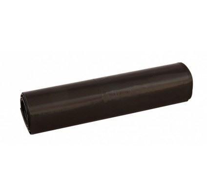 Dust bag black 60, 90 x 110 cm, 150L, 15 pcs/roll