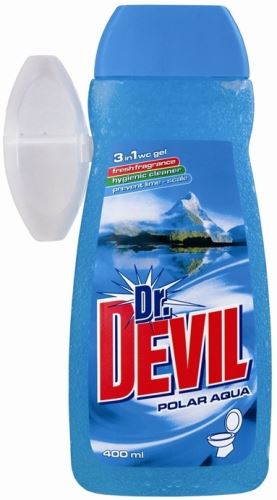 DR.DEVIL toilet gel, 400 ml, aqua