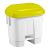 Filmop Waste bin, plastic, "SIRIUS", 30L, yellow lid Filmop Waste bin, plastic, "SIRIUS", 30L, yellow lid