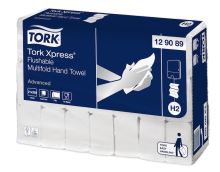 Tork Xpress® Flushable paper towels Multifold, white