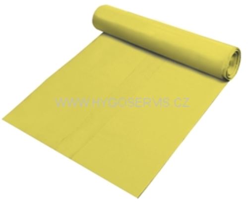 Dust bag yellow 60, 70 x 110 cm, 120L, 20 pcs/roll