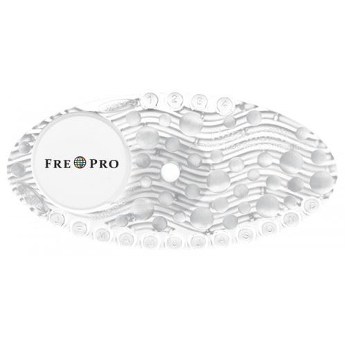 Gel ellipse REMIND AIR CURVE scented, on the toilet bowl, MANGO/transparent