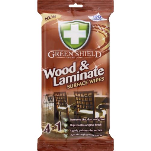 Moist cleaning wipes for furniture, wood, 50 pcs