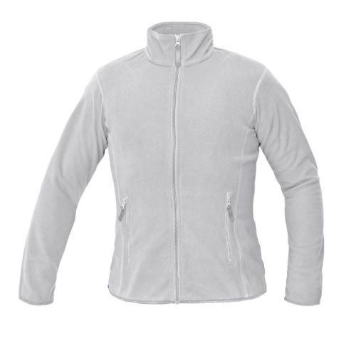 GOMTI fleece women jacket, white, size M