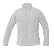GOMTI fleece women's jacket, white, size XS