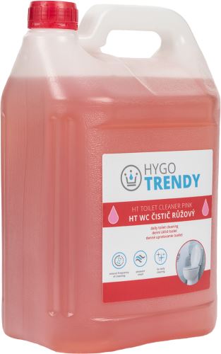 Toilet cleaner HYGOTRENDY, pink, 5L