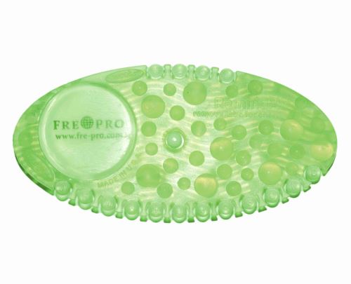 Gel ellipse REMIND AIR CURVE scented, on the toilet bowl, Cucumber MELON/green