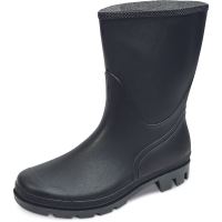 Holinky nízké černé TRONCHETTO PVC, vel. 36
