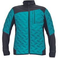 Bunda NEURUM SOFTSHELL, petrolejová, vel. XL