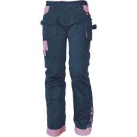 YOWIE Women's Pants, Navy/Purple, Size 46