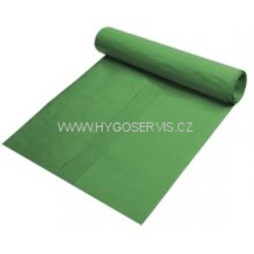 Pytel odp. zelený 50, 70 x 110 cm, 120L, 25 ks/role