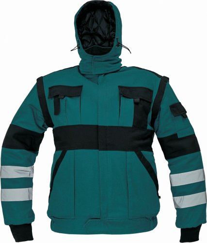 Overall jacket MAX WINTER RFLX, green/black