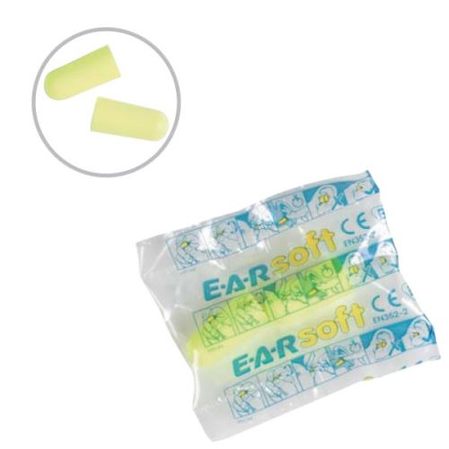 Plugs for hearing protection EAR SOFT, pair
