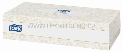 Tork Premium Facial Tissue, 2 ply, cellulose, 100 pcs, white
